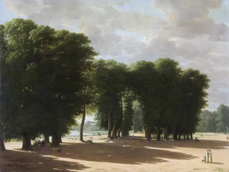 Ingången till parken Saint-Cloud, Paris